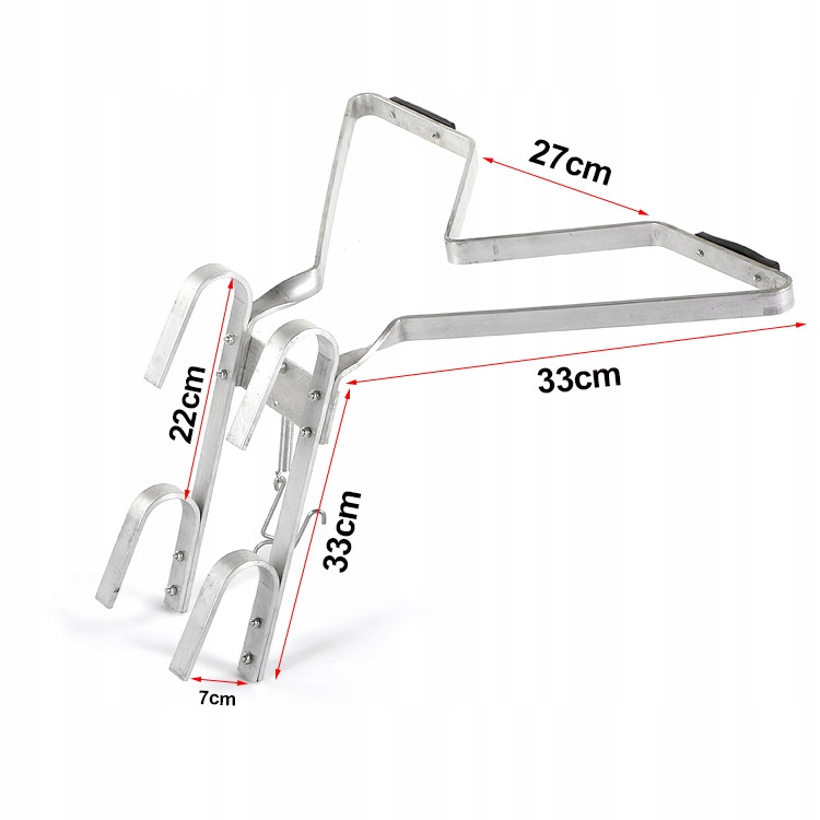 Oparcie DO MURU DRABIN Aluminiowe UNIWERSALNE Wielofunkcyjne Higher Informacje dodatkowe odporność na korozję