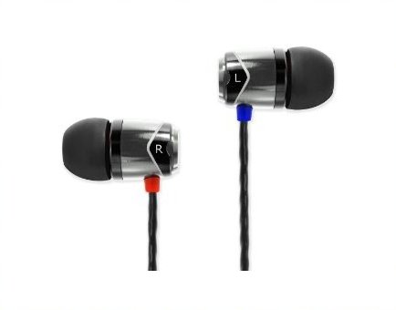 

Słuchawki SoundMagic E10 Black kabel plecionka