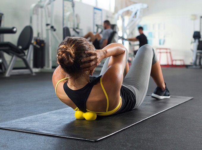 PIŁKA LACROSSE CROSSFIT ROLLER DO MASAŻU PODWÓJNA PIŁECZKA DO CIAŁA TWARDA Stan opakowania oryginalne