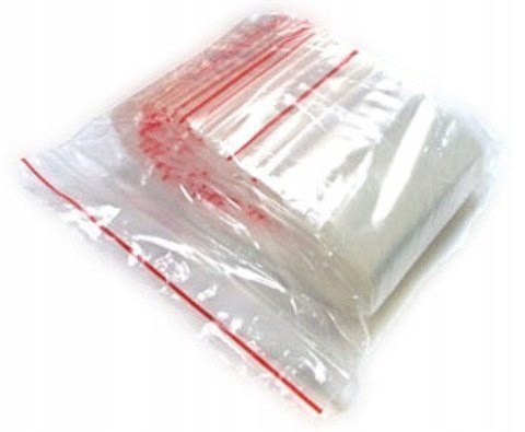 

8cm x 12cm Torebka Foliowa Strunowa Strunówka