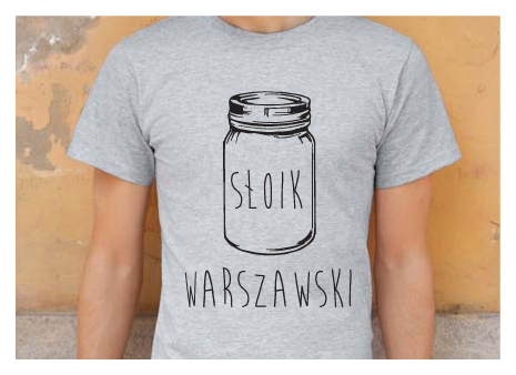 

Koszulka / t-shirt Słoik Warszawski