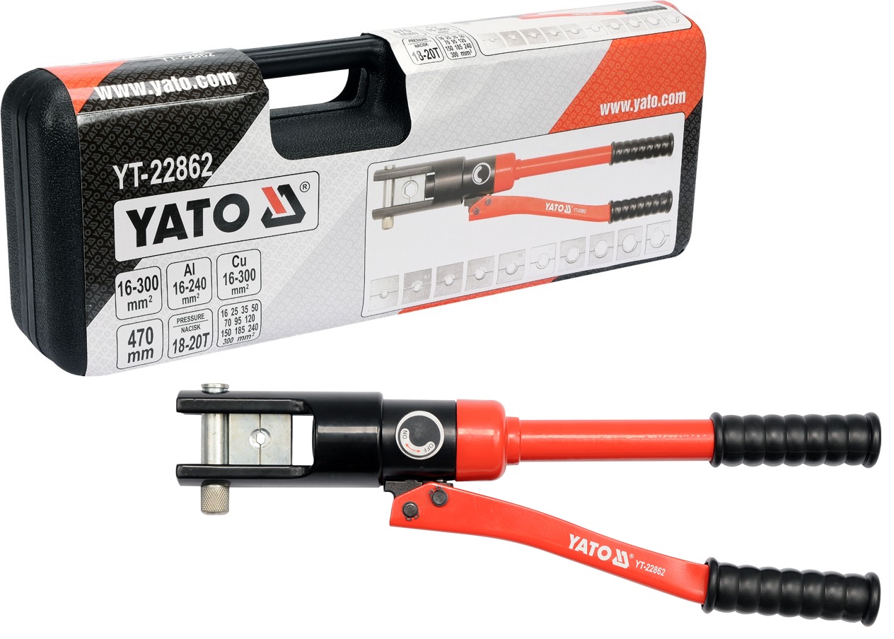 

Praska Hydrauliczna 16-300mm2 Yato YT-22862