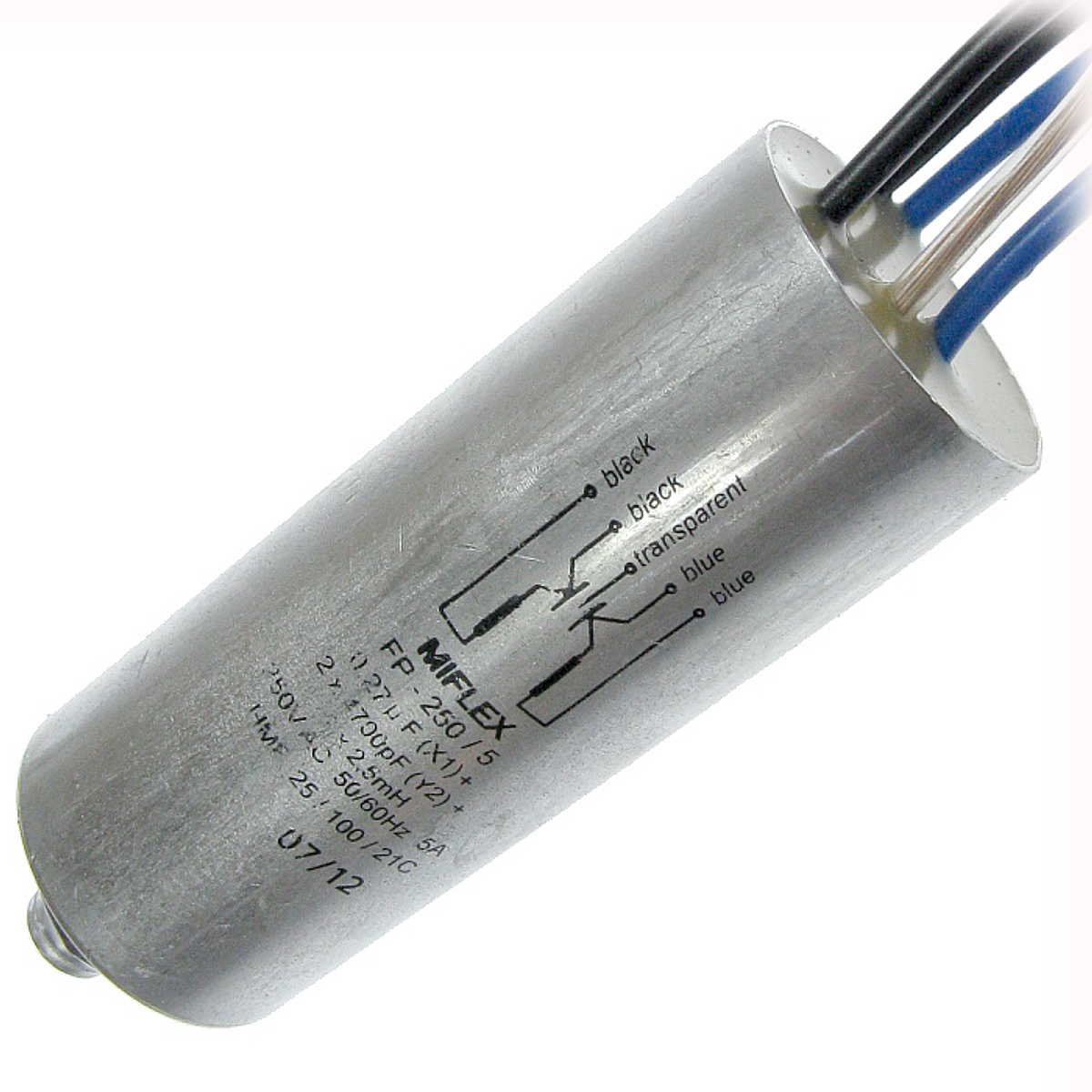 Kondensator filtrujący 0,27uF 2x4,7nF 2x2.5mH Fp