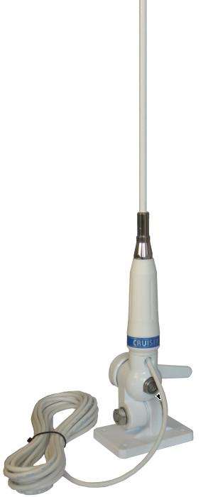 Sirio Cruiser Vhf antena morska 110cm Kabel+uchwyt