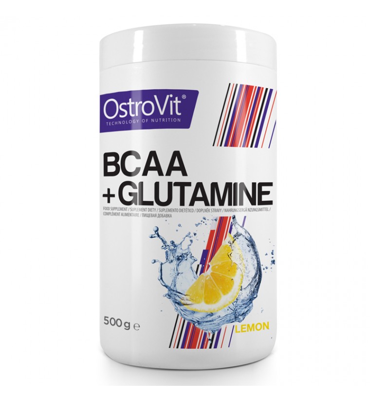 OSTROVIT BCAA + GLUTAMINE AMINOKWASY Cechy brak