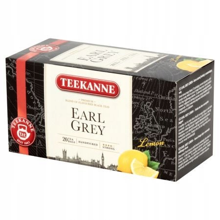 Levně 8 x Teekanne Earl Grey Lemon Ex20