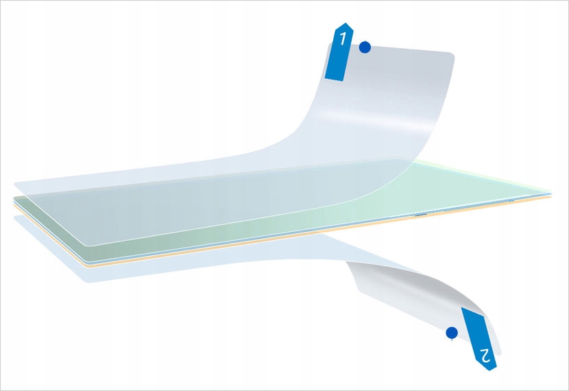 2szt. MOCNA folia ochronna poliwęglanowa UNIWERSALNA na GPS Marka Inna