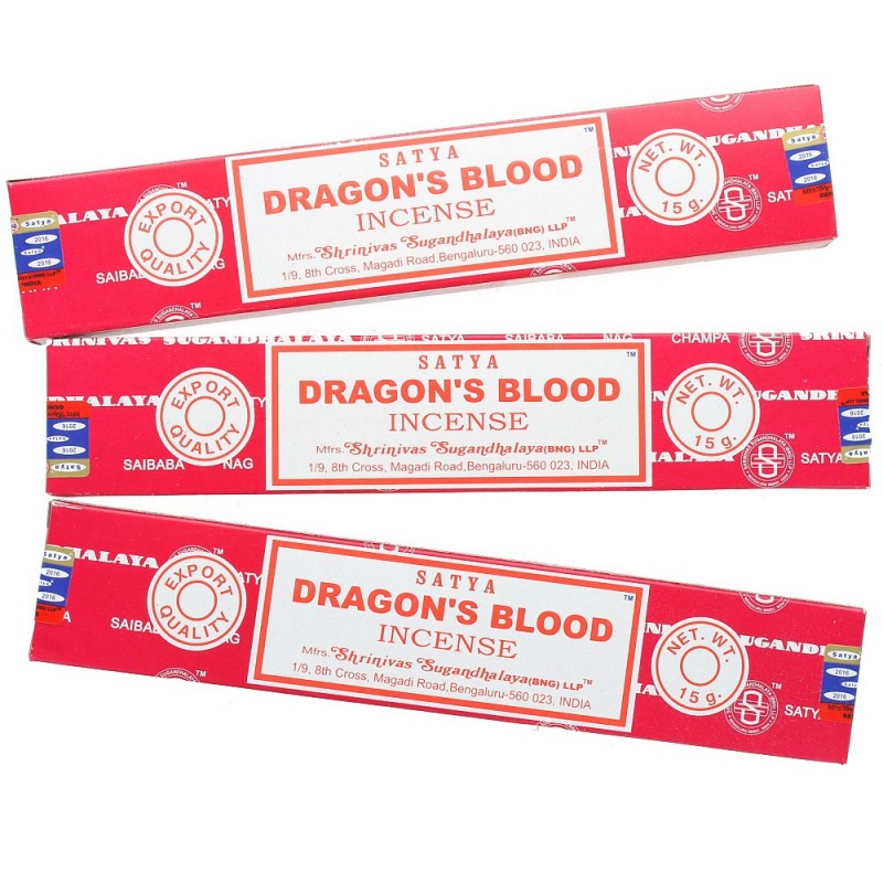 

Kadzidełka cienkie Satya 15g Dragon's Blood