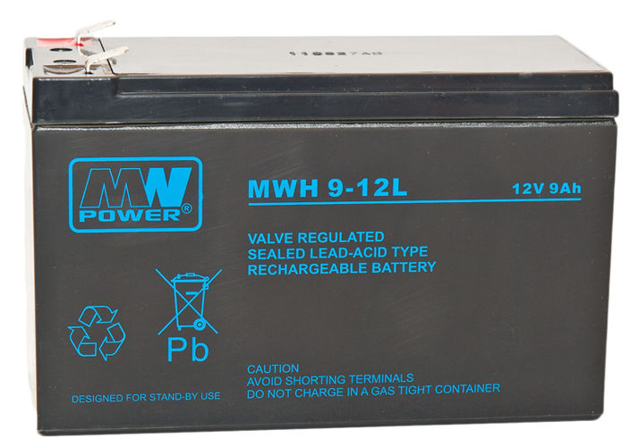 MW Power MWH 9-12L 12V 9Ah ИБП / Панель управления