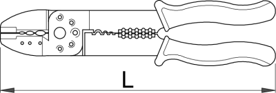 SZCZYPCE DO ZACISKANIA KOŃCÓWEK KABLOWYCH UNIOR Marka Unior