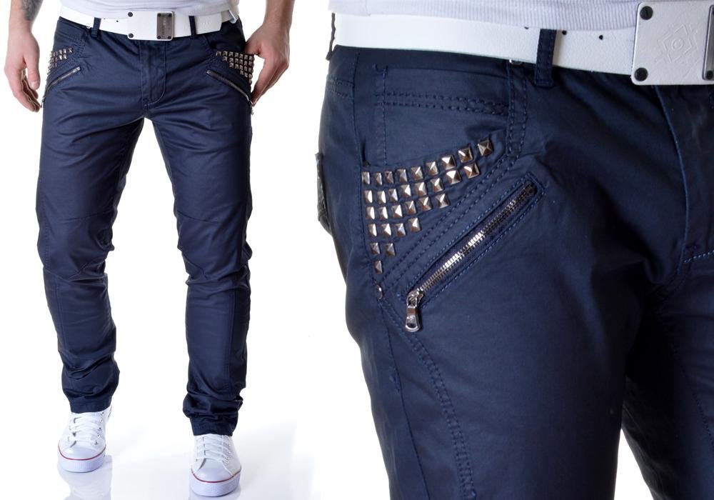 Nové Kalhoty Mondo Exclusive Nit Navy Blue