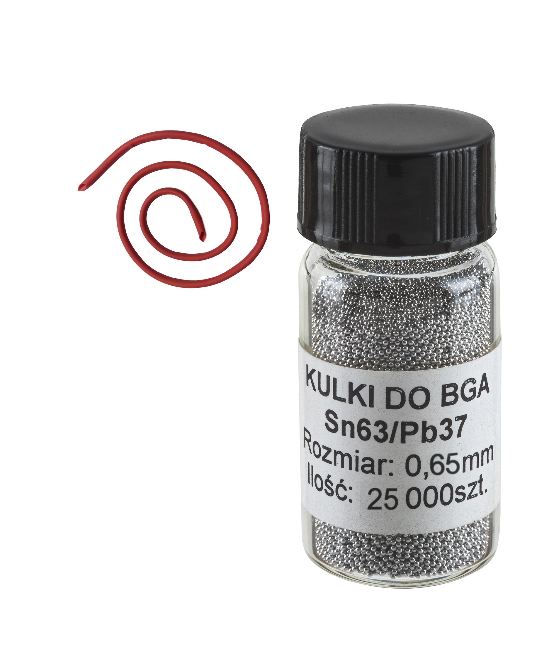 

Kulki Bga 0,65mm Sn63Pb37 Pmtc ołowiowe 25tys 0,65