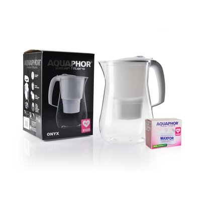 

Dzbanek Aquaphor Onyx 4,2L + 1 Szt Filtr Magnezowy