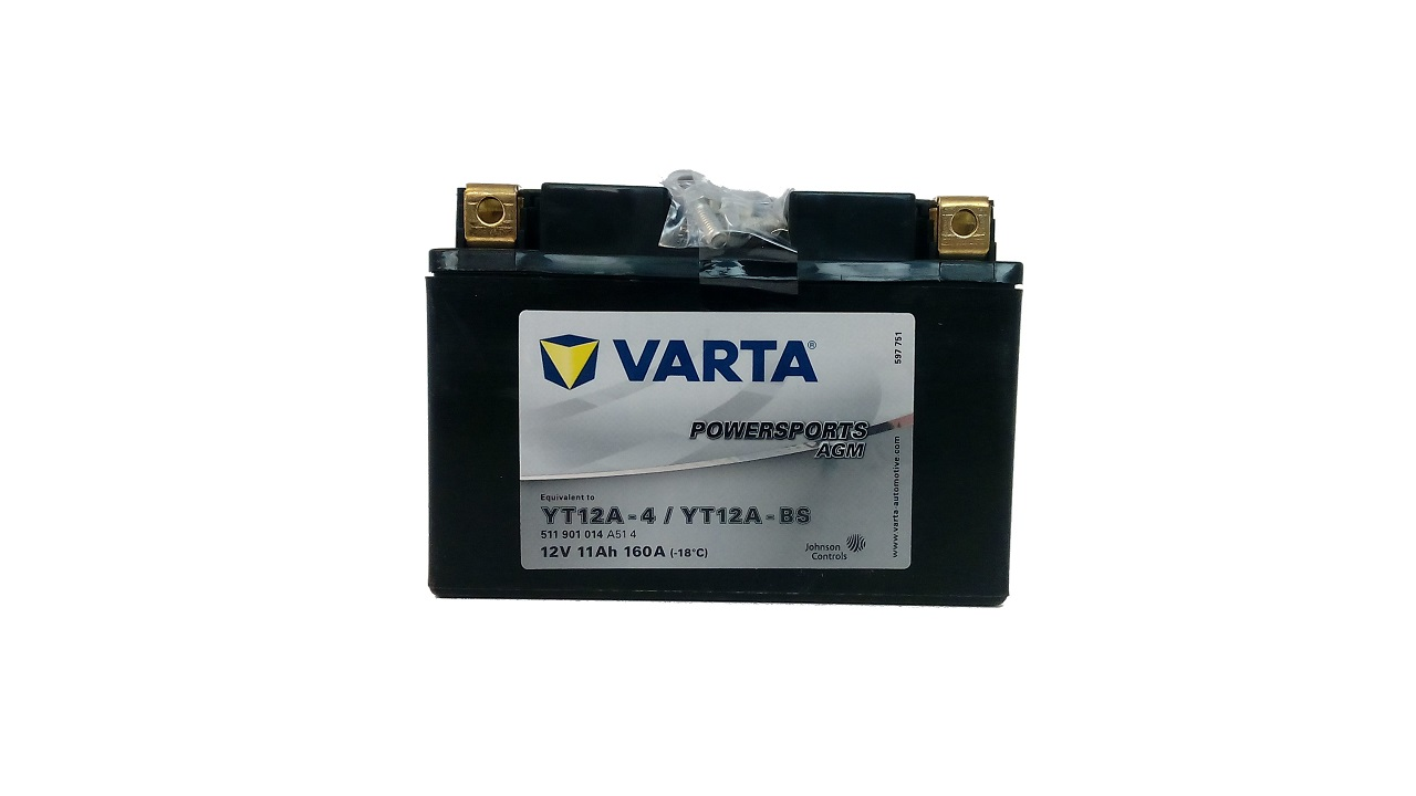 YT12A-BS - АКУМУЛЯТОР VARTA AGM YT12A-BS 12V 11AH