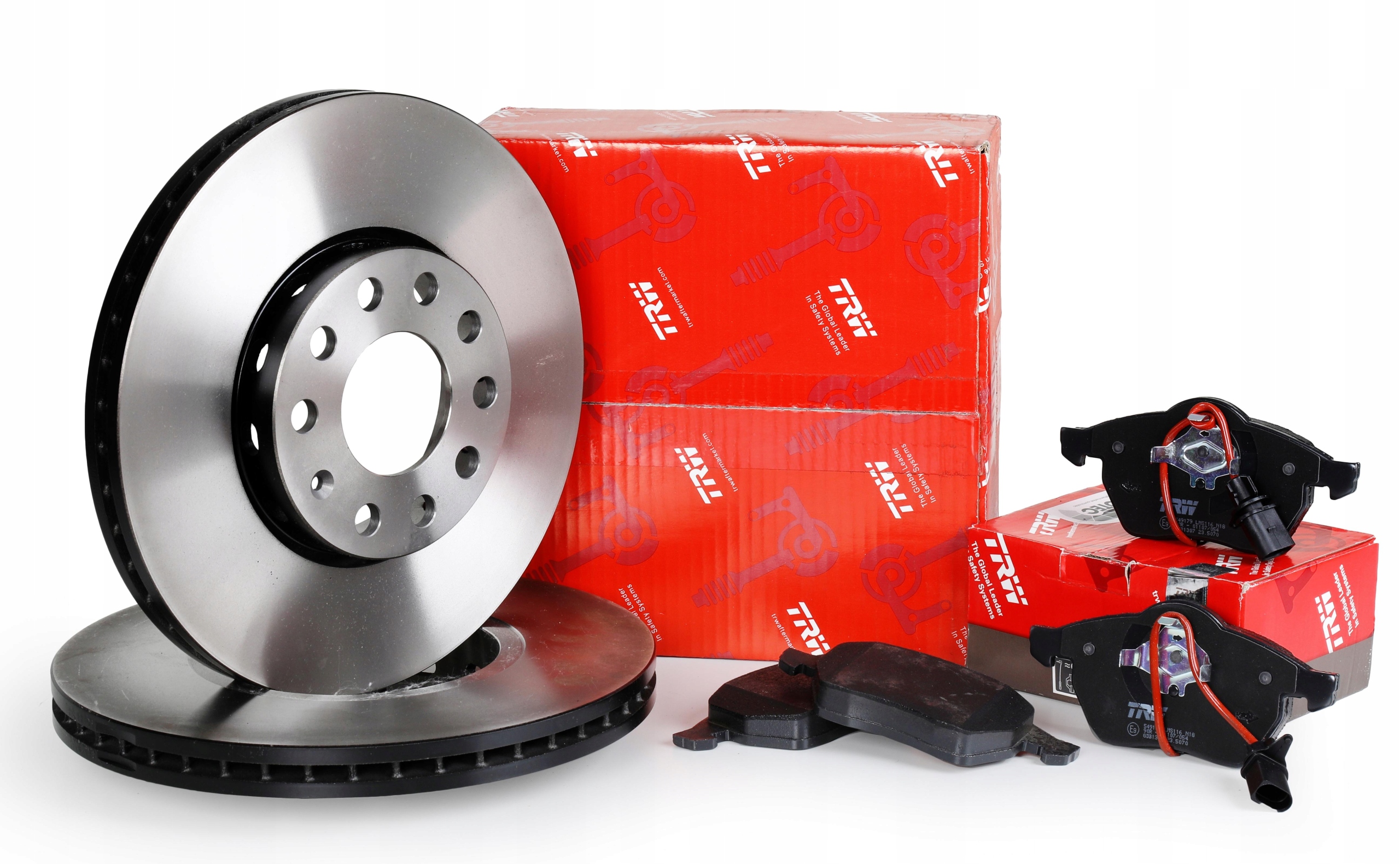 Discs Pads TRW Front-AUDI A3 8L 280MM