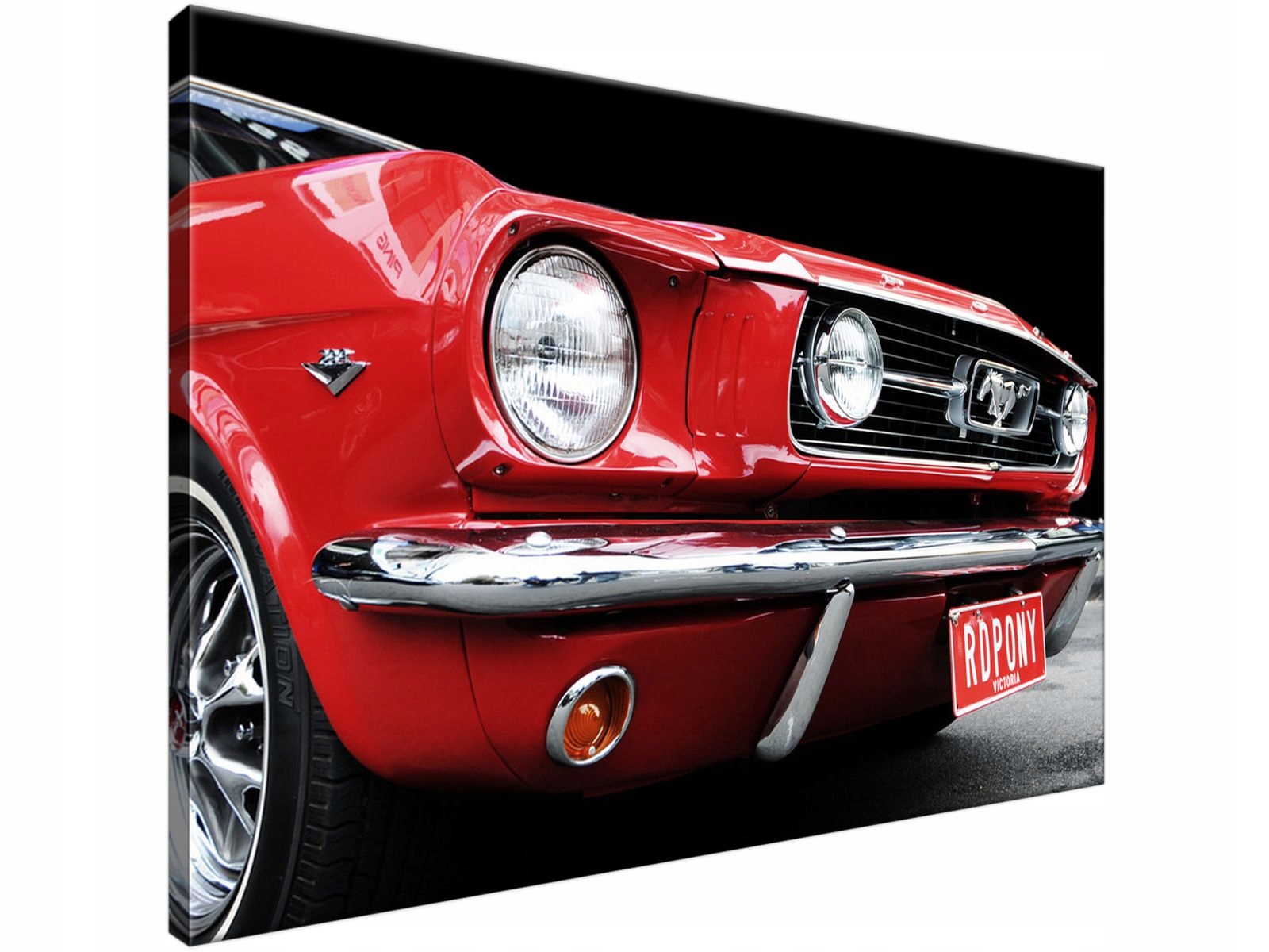 

Obraz drukowany Red Mustang - Y 90x60 cyfrowy