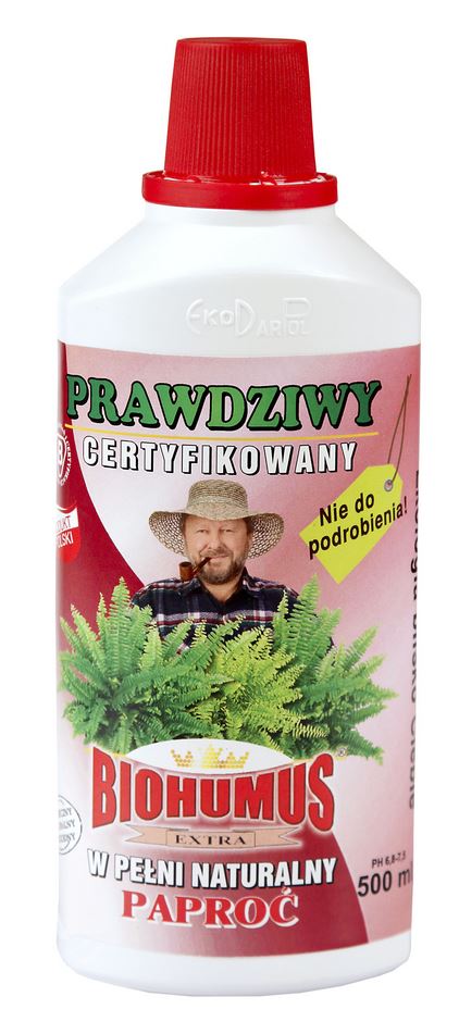 

Nawóz Biohumus Extra do Paproci Ekodarpol 0,5L