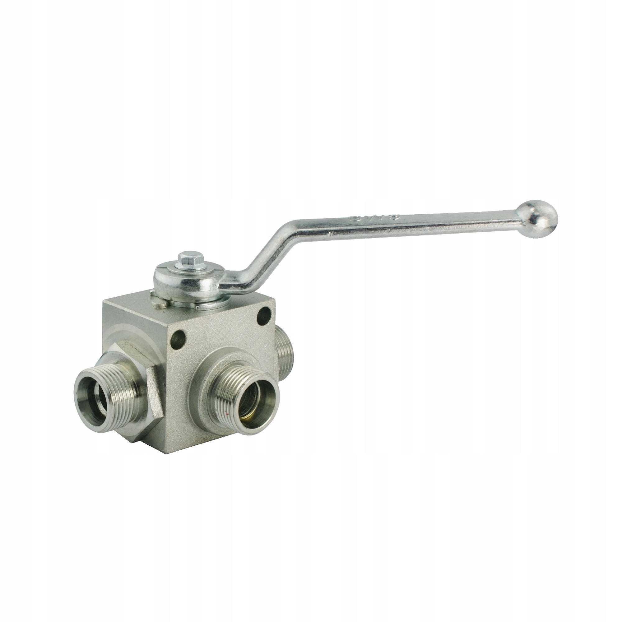 

Zawór Hydrauliczny Ręczny Kulowy 3 Drożny M14 10L