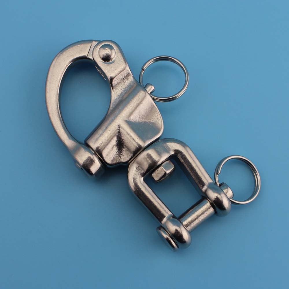 SNAPSZEKLA 87mm z KRĘTLIKIEM WIDEŁKOWYM - STAL A4 Marka Abakosteel