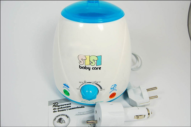 PODGRZEWACZ DO BUTELEK AUTO/DOM UTRZYMUJE TEMPERAT Marka SisiBaby