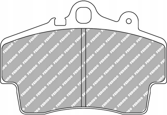 Колодки FERODO Racing Ds2500 Перед PORSCHE BOXTER Сторона кабіни перед foto 0