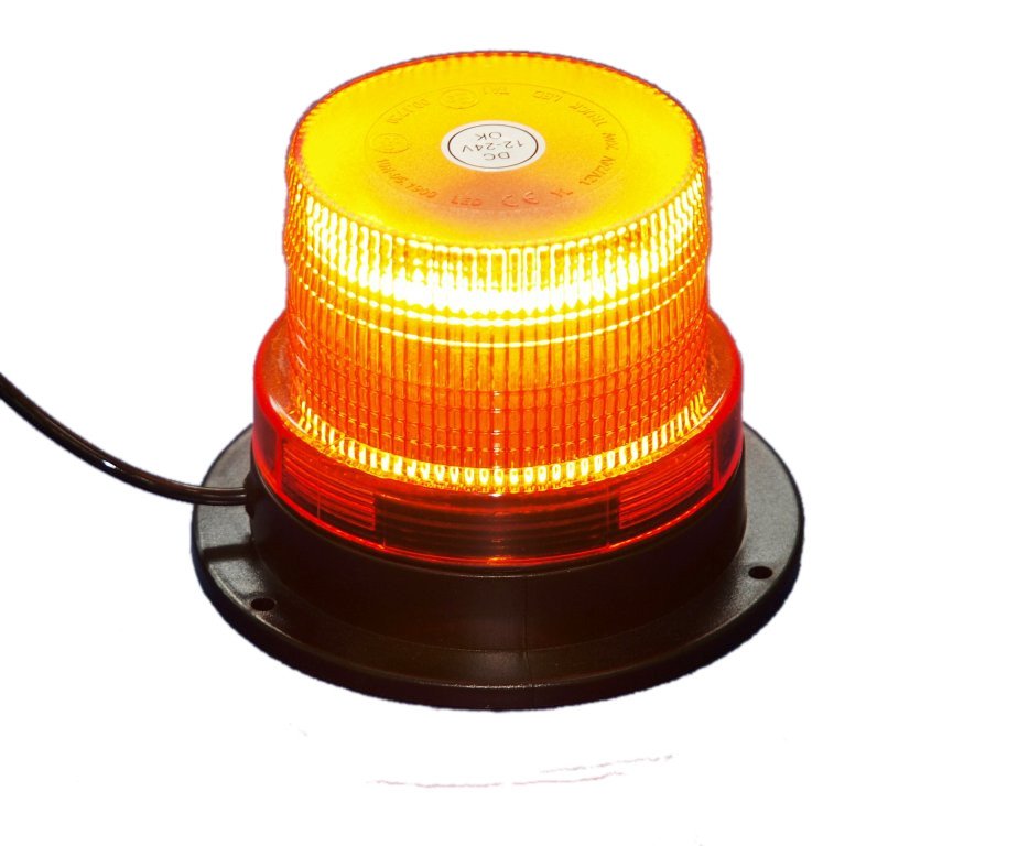 LAMPA OSTRZEGAWCZA LED STROBO KOGUT 12-24V MAGNES Producent części Kamar