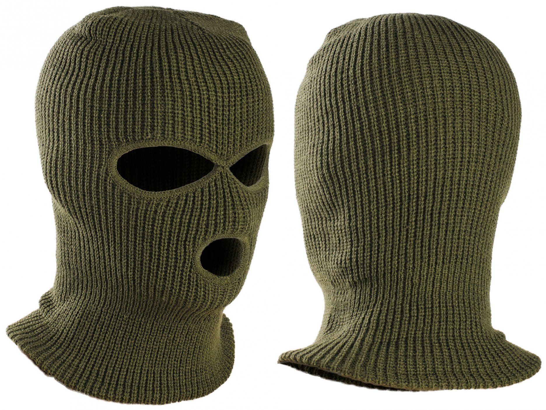 

Kominiarka Balaclava 3 Otwory Akryl Oliv