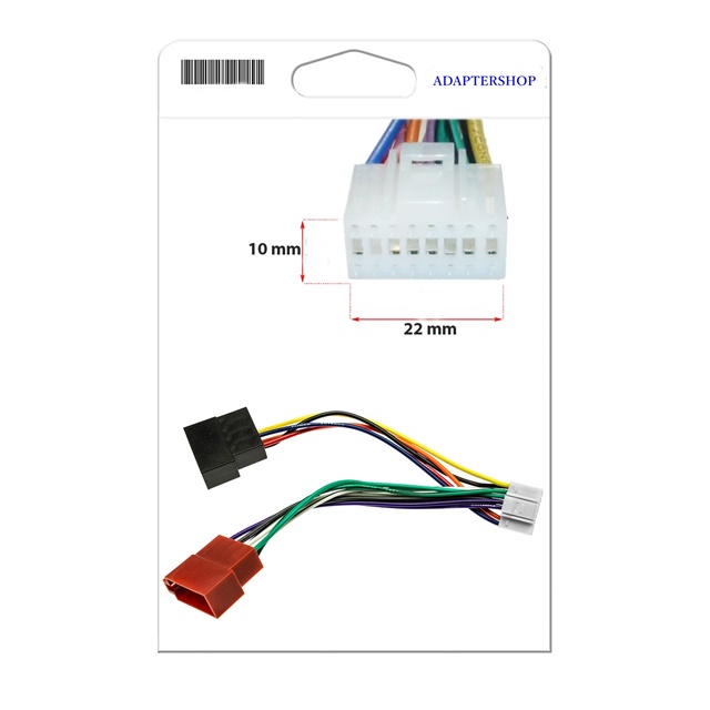 PRZEJŚCIÓWKA ISO Alpine 7513 CDA CDE TDA TDM Kod producenta ka7513