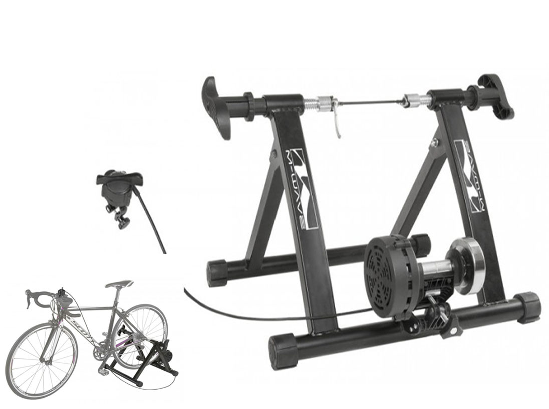 

Trenażer Rowerowy m-wave Cichy + Manetka 135kg