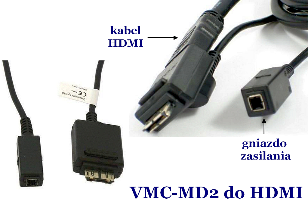Prevodník HDMI VMC-MD2 pre Sony CyberShot DSC-HX1
