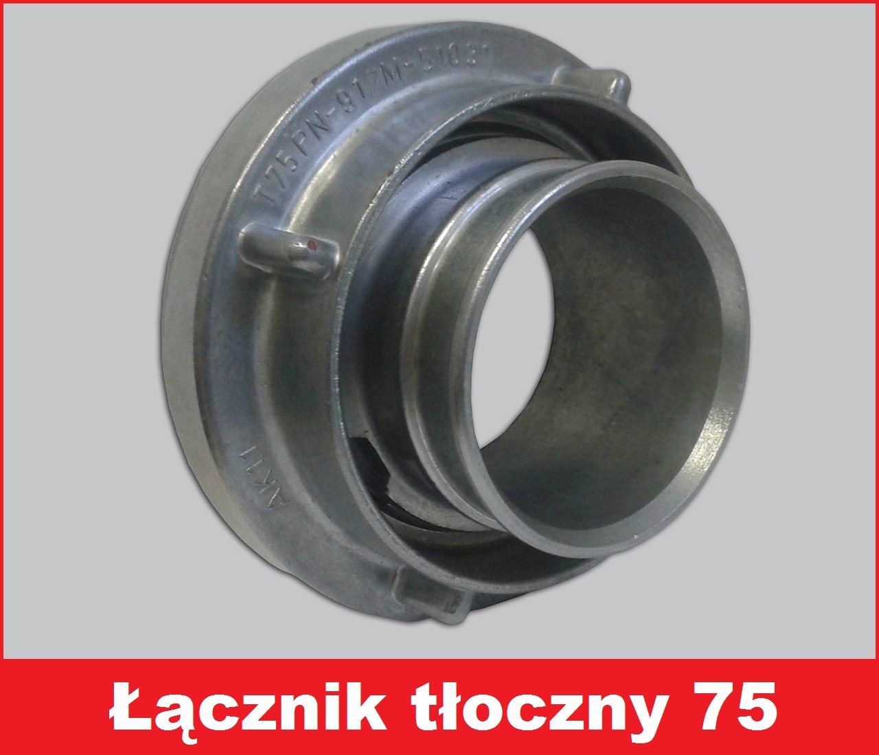 

Złączka węża strażackiego, łącznik tłoczny 75 -3''