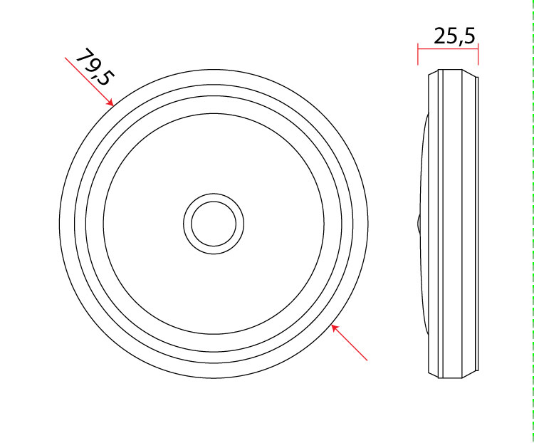Lampka bateryjna LED z czujnikiem samoprzylepna Zasilanie bateryjne
