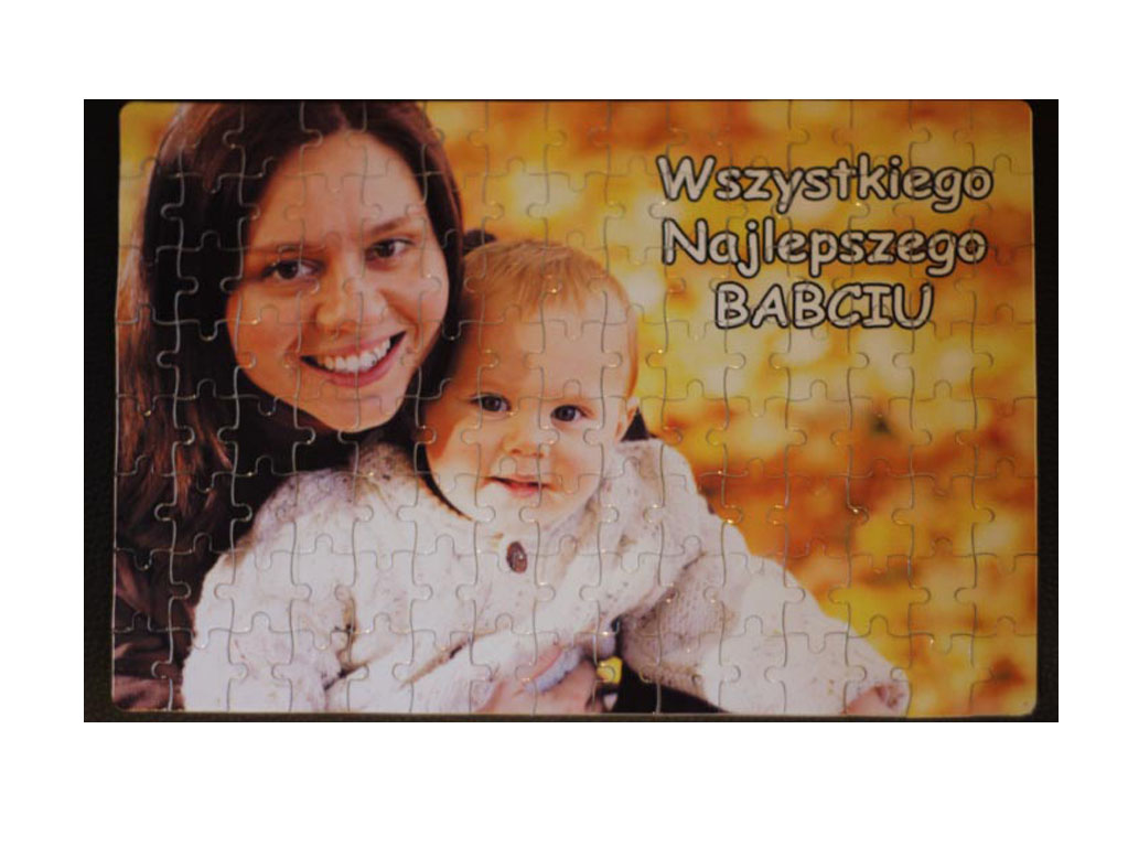 

Foto Puzzle A4 120 el. ze zdjęciem Super Prezent