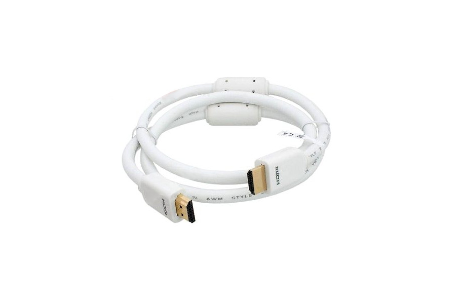 

Przewód Kabel Hdmi V1.4 Złoty Biały 1M Vitalco