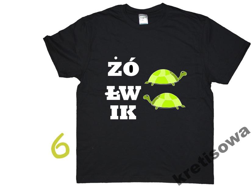 

Męska Koszulka Żółw Żółwik Turtle Wzory z9a