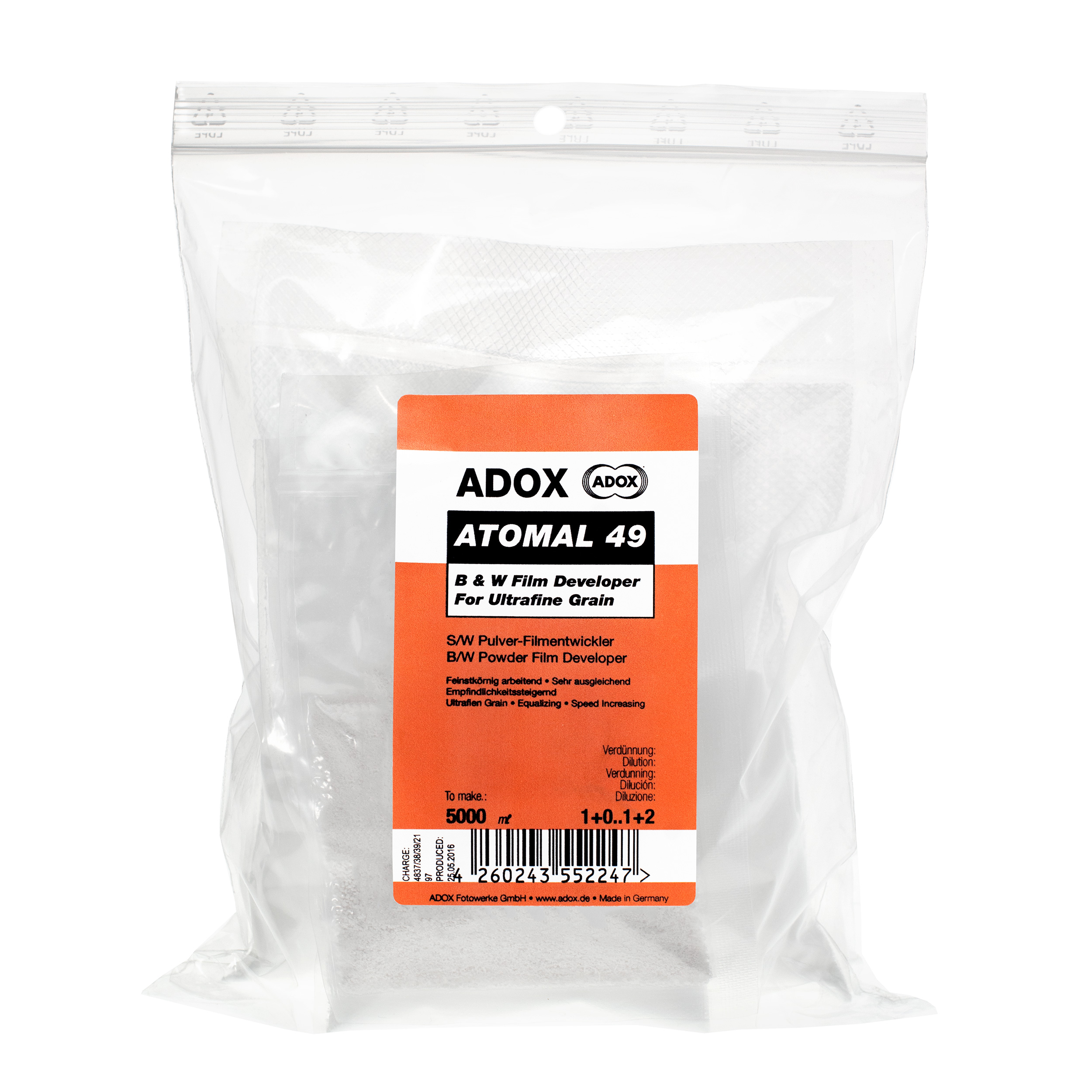 ADOX Atomal A49 až 5 litrov (kult A49)