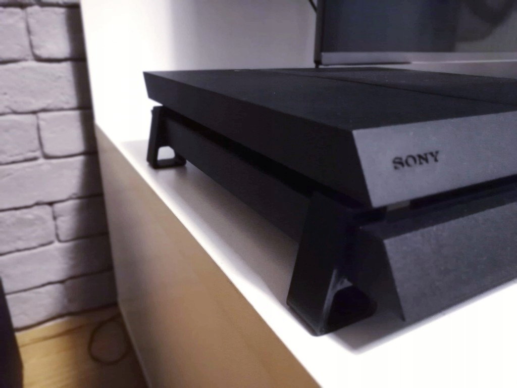 PS4 SLIM nóżki chłodzenie 4szt PLAYSTATION Kolor czarny