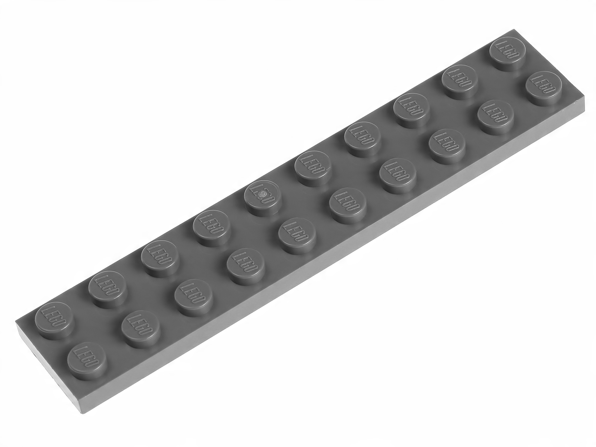 

Lego Płytka zwykła 2x10 3832 szara ciemna