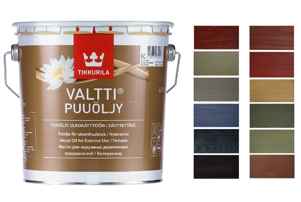 Tikkurila Valtti Wood Oil 9l Olej gr. II