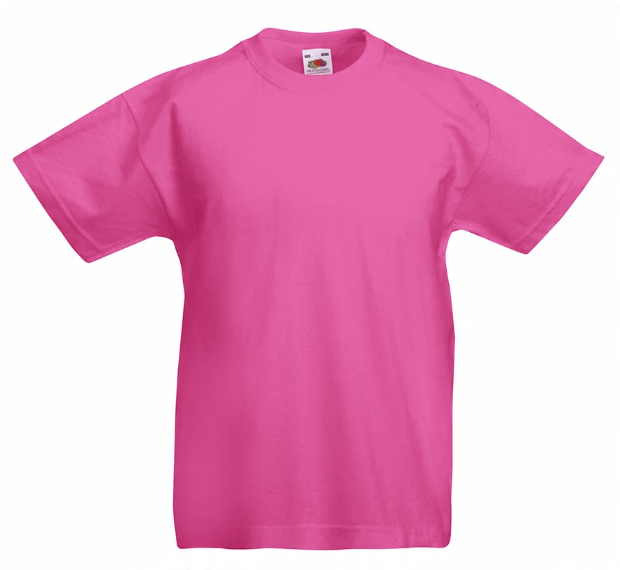 

Fruit of the Loom T-shirt KidOrg Fuchsia 14-15