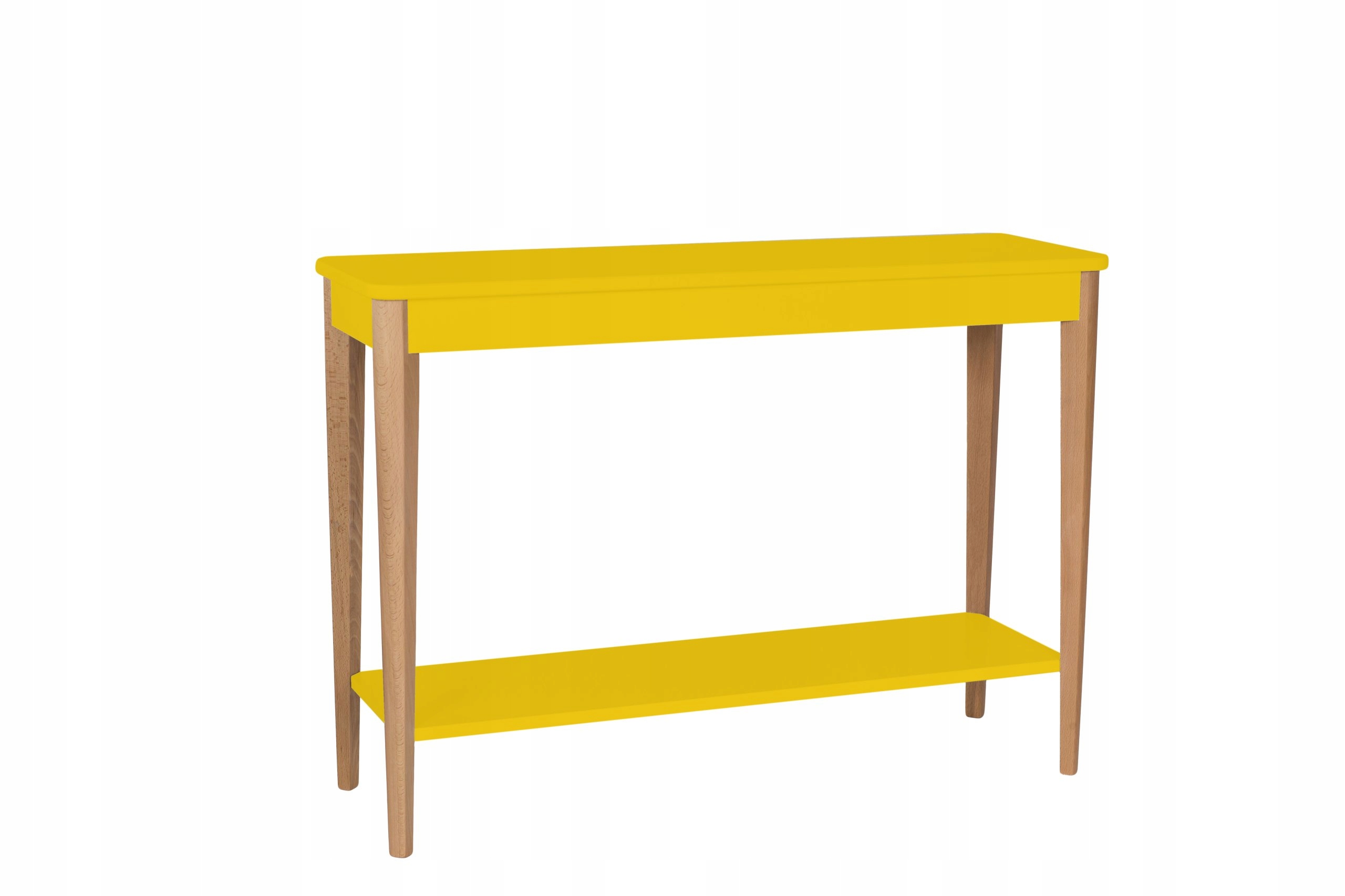 Koberec Konsolka konzoly stôl, písací Stôl, policu loft žltá