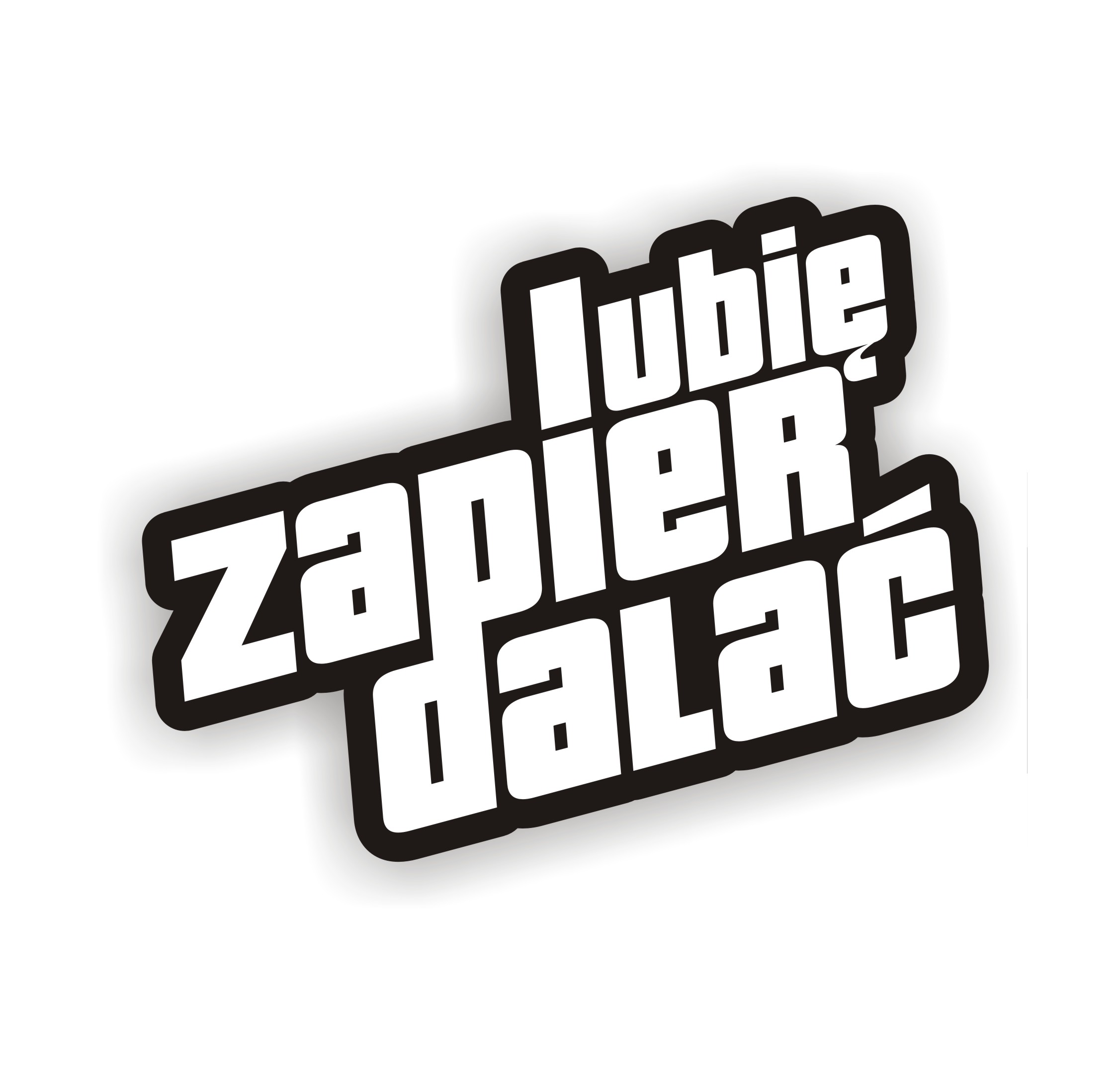 

Lubie Zapierdal*ać Naklejka 16cm wlepa