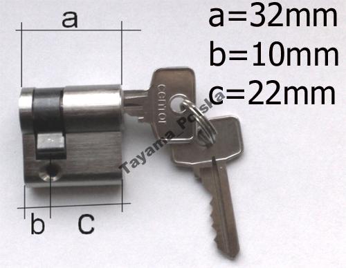 

Wkładka patentowa do zamka drzwi dł. 32mm kd