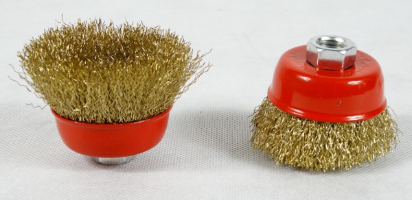 SZCZOTKA DRUCIANA DOCZOŁOWA DRUT MOSIĄDZ M14 65mm Kod producenta FT528202