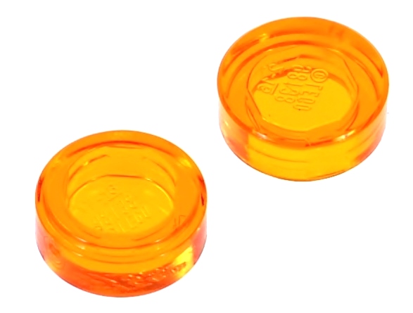 

Lego Płytka gładka okr 98138 pomarańcz-trans 4 szt