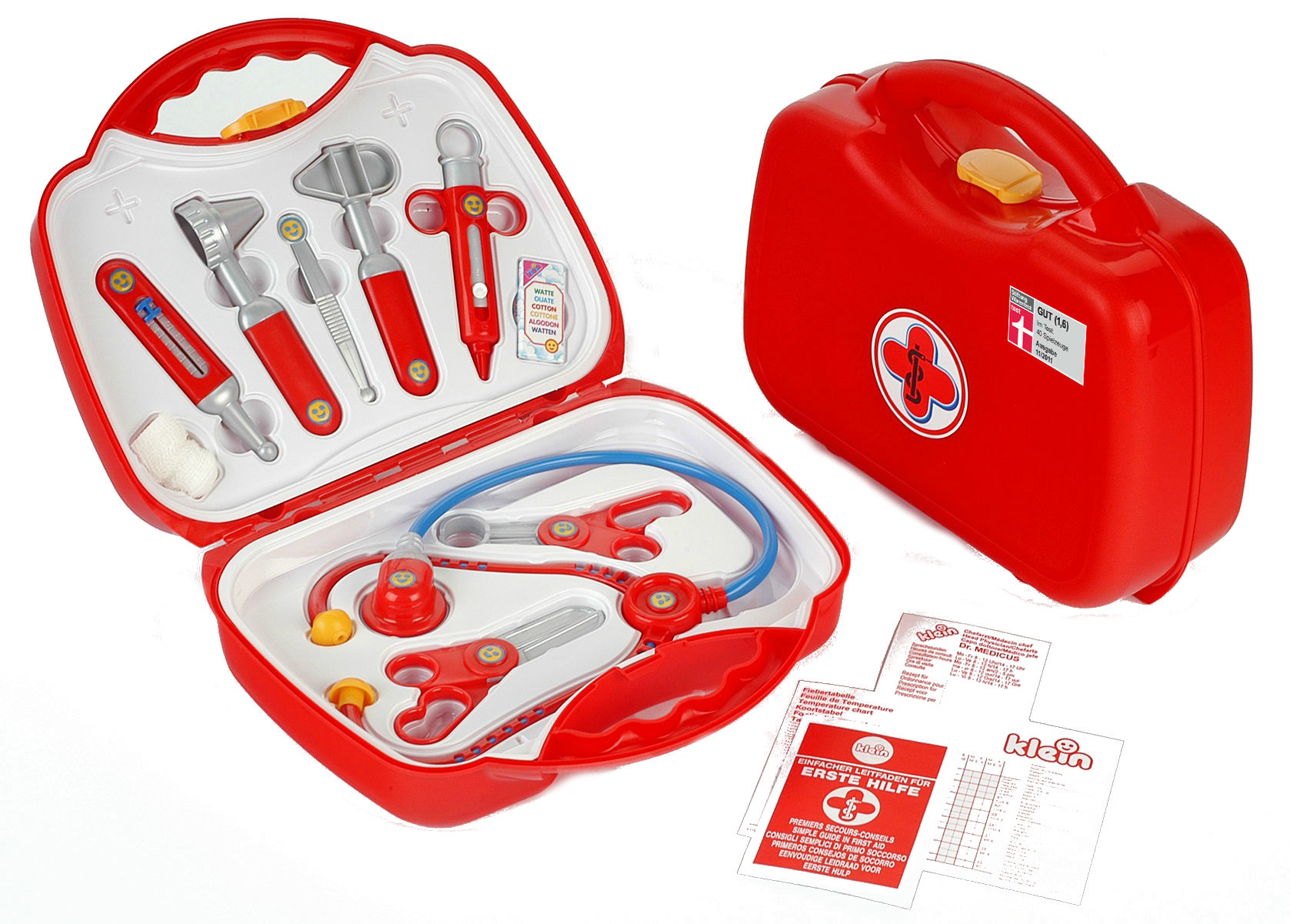 ZESTAW LEKARSKI MAŁY LEKARZ DOKTOR KLEIN 10 EL. Rola lekarz