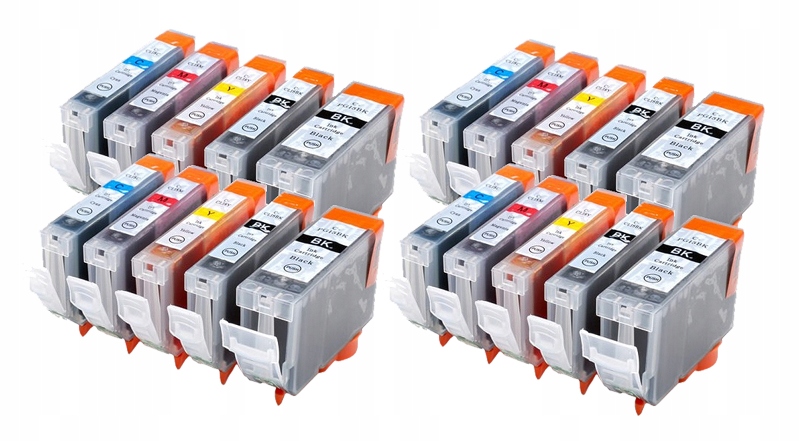 

20x Tusze XL Do Drukarki Canon Pixma iP6600 iP6700