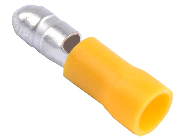 

Konektor okrągły wt. 5,0/25mm żółty 10szt.