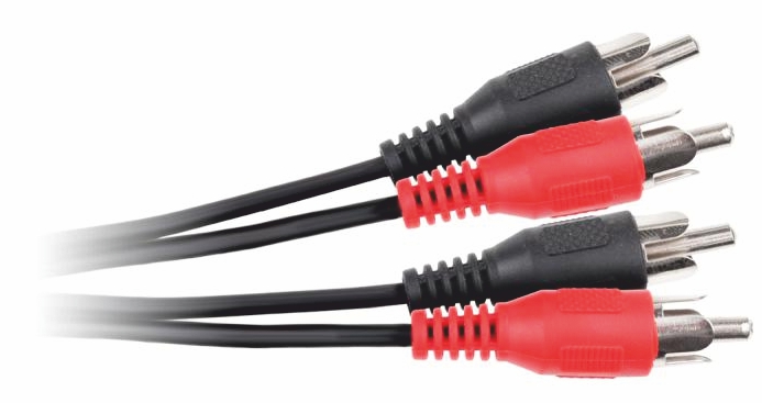 

WDT3 Kabel RCAx2 RCAx2 Chinch 5M M/M Adapter 5 M