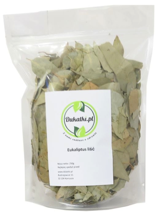 

Eukaliptus, suszony liść eukaliptusa 1kg